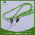 Wholesale Tube lanyards with cell phone loop/custom woven lanyards for sale